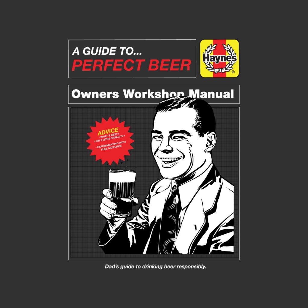 Haynes Guide To Perfect Beer Workshop Manual Men's T-Shirt-ALL + EVERY