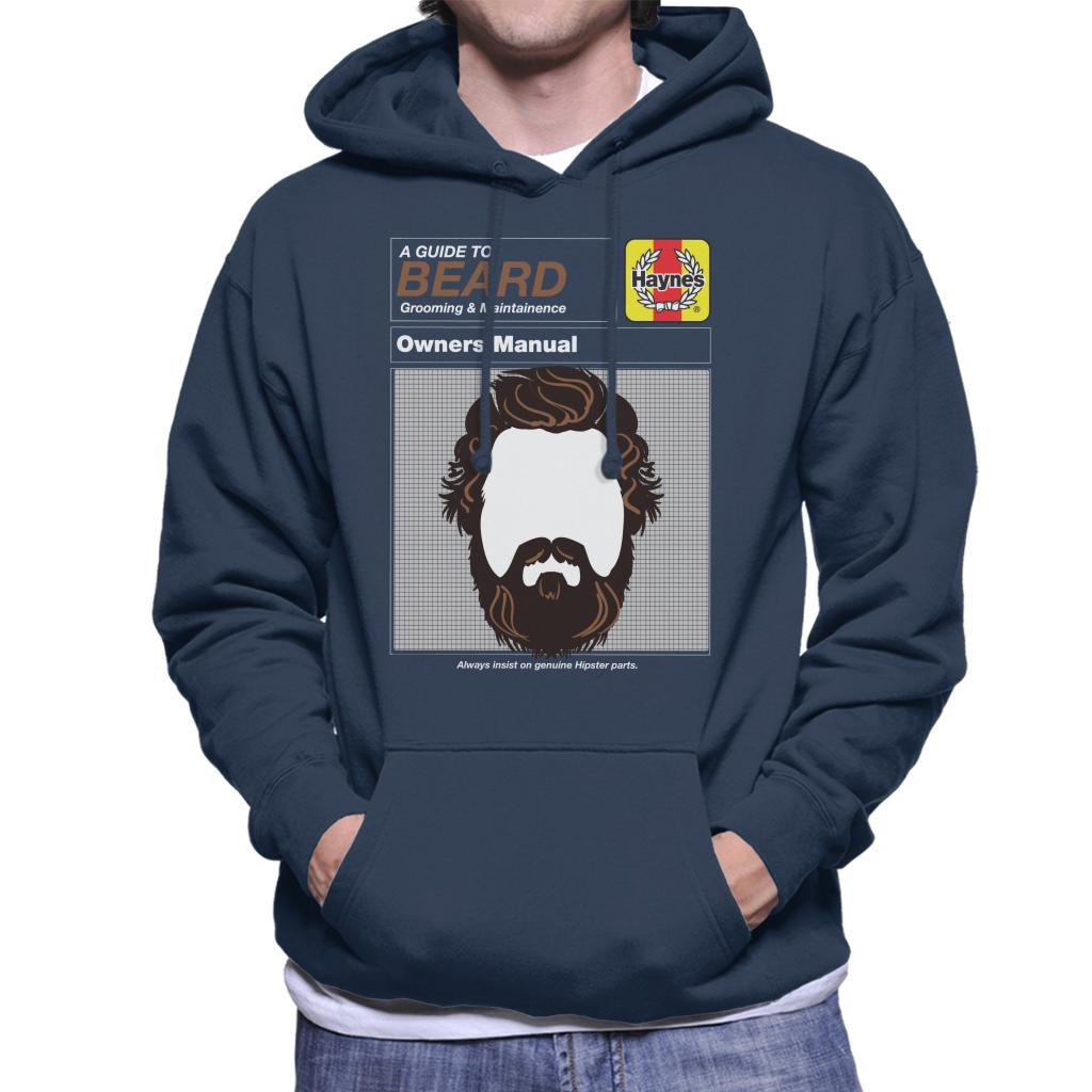 Haynes Beard Workshop Manual Men's Hooded Sweatshirt-ALL + EVERY