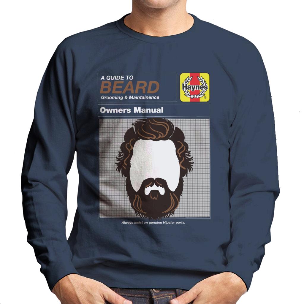 Haynes Beard Workshop Manual Men's Sweatshirt-ALL + EVERY