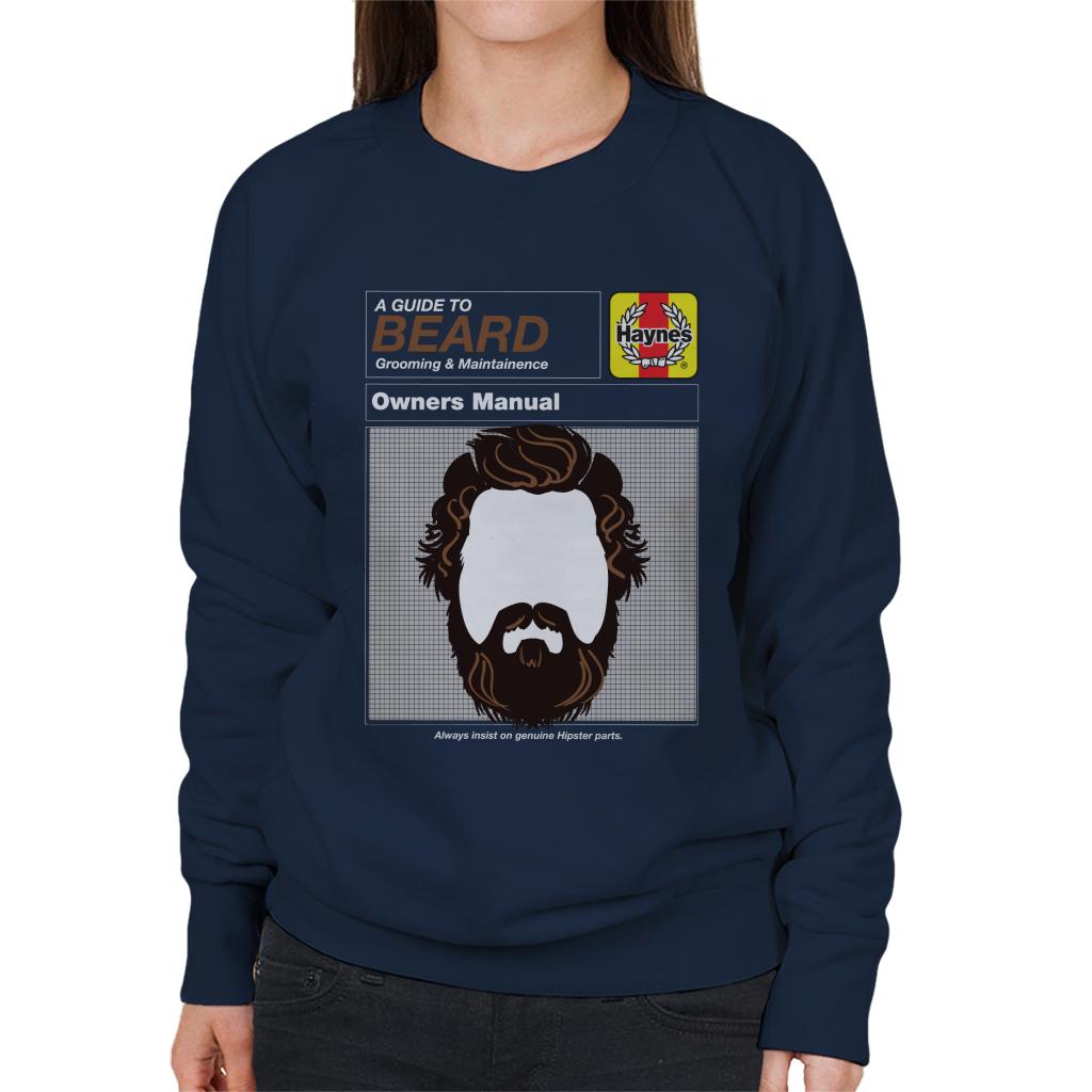 Haynes Beard Workshop Manual Women's Sweatshirt-ALL + EVERY