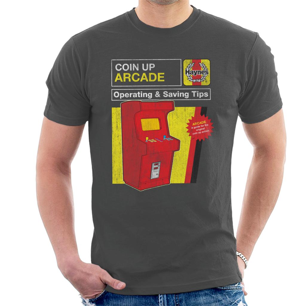 Haynes Coin Up Arcade Tips Men's T-Shirt-ALL + EVERY