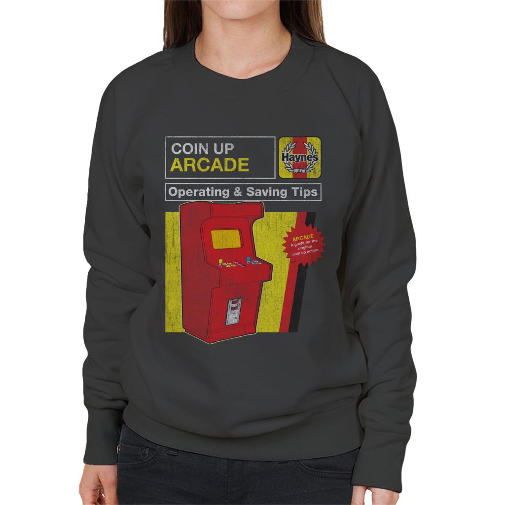 Haynes Coin Up Arcade Tips Women's Sweatshirt-ALL + EVERY