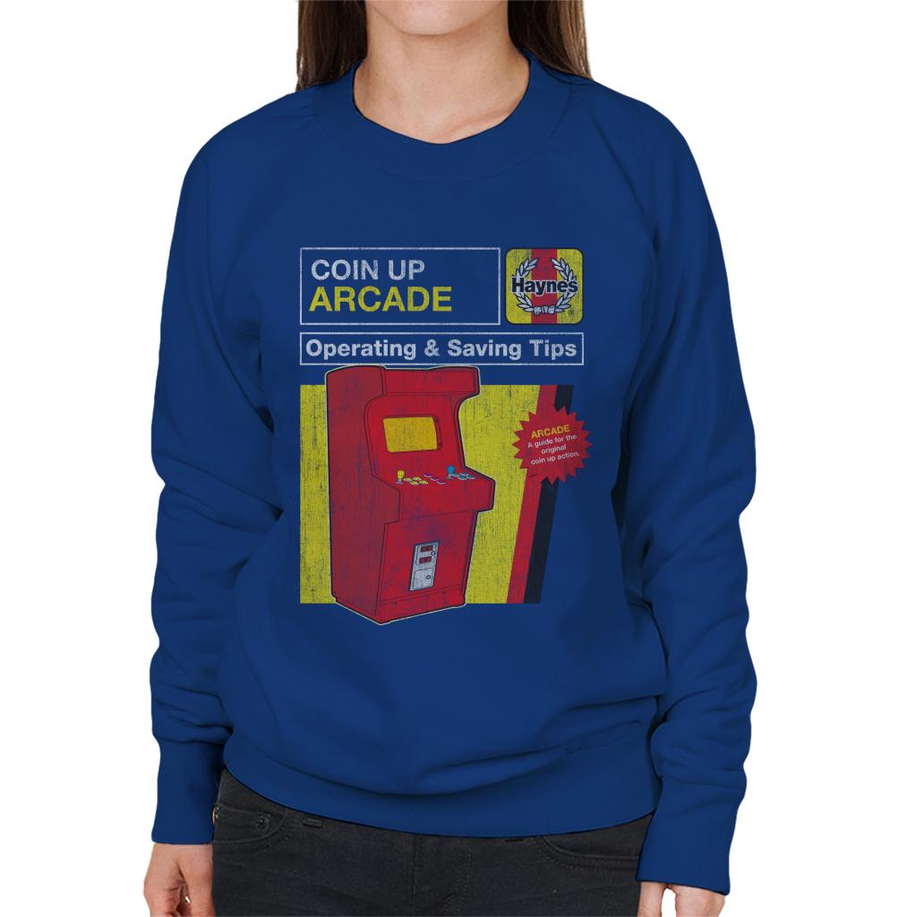 Haynes Coin Up Arcade Tips Women's Sweatshirt-ALL + EVERY