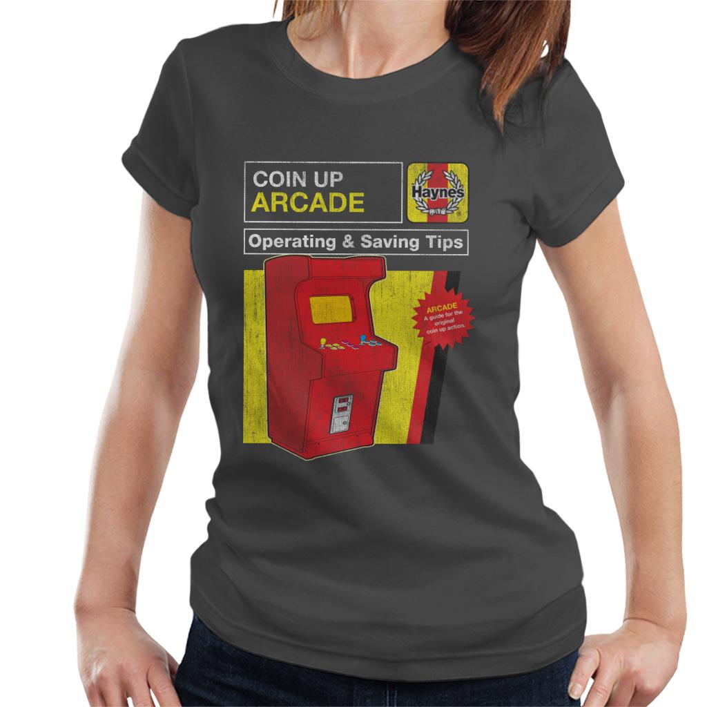 Haynes Coin Up Arcade Tips Women's T-Shirt-ALL + EVERY