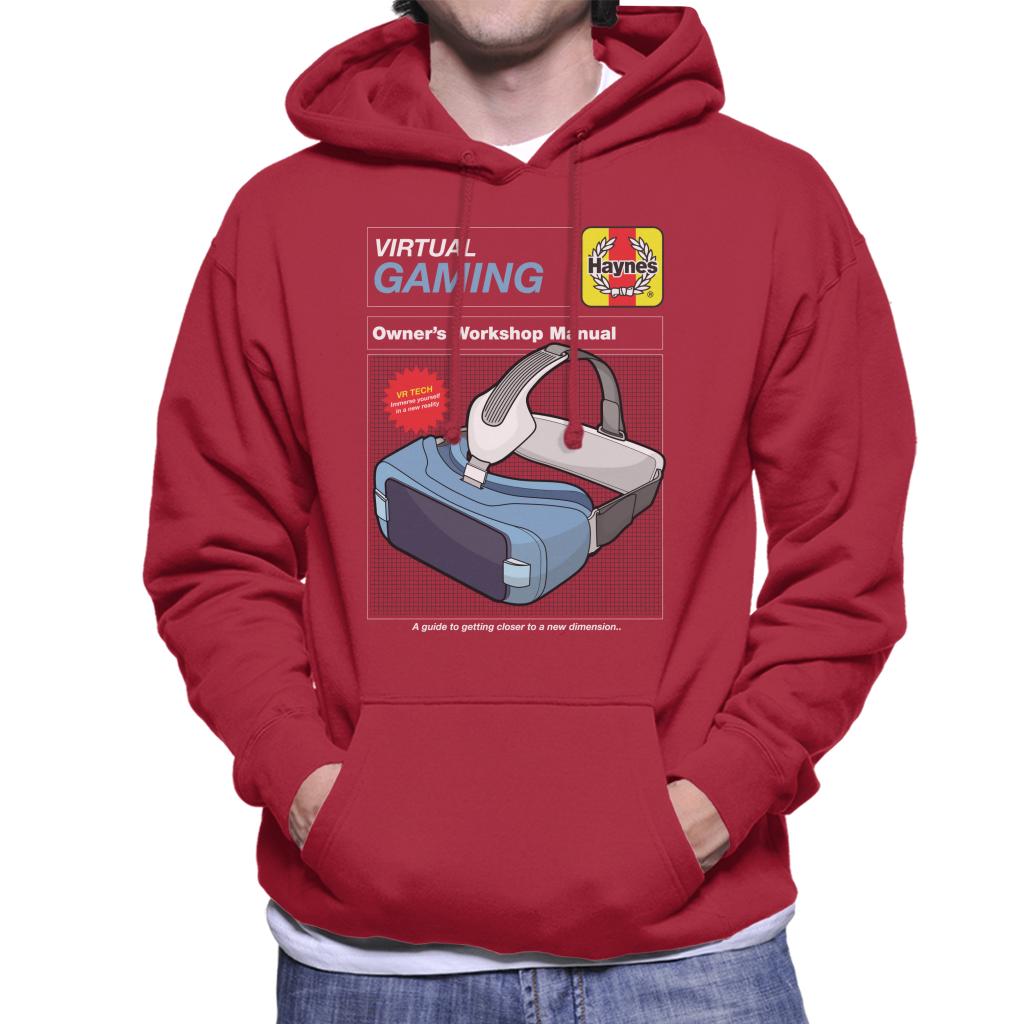 Haynes Virtual Gaming Workshop Manual Men's Hooded Sweatshirt-ALL + EVERY