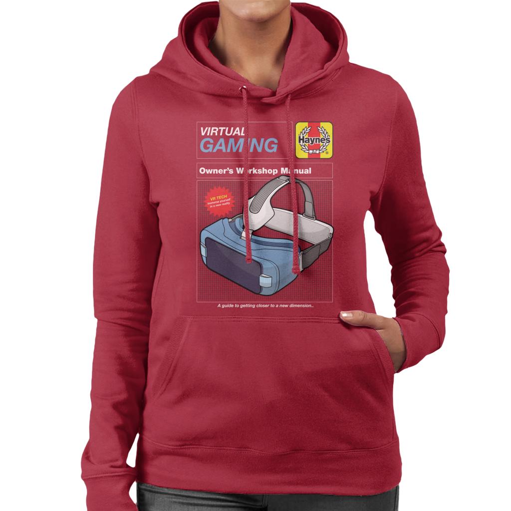 Haynes Virtual Gaming Workshop Manual Women's Hooded Sweatshirt-ALL + EVERY