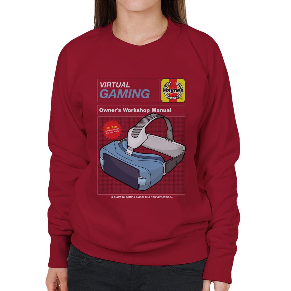 Haynes Virtual Gaming Workshop Manual Women's Sweatshirt-ALL + EVERY