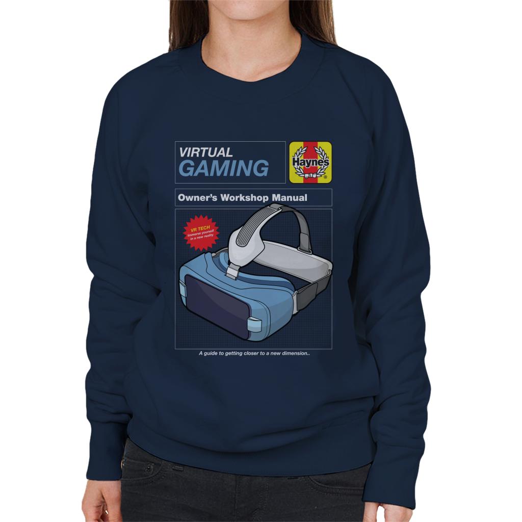 Haynes Virtual Gaming Workshop Manual Women's Sweatshirt-ALL + EVERY