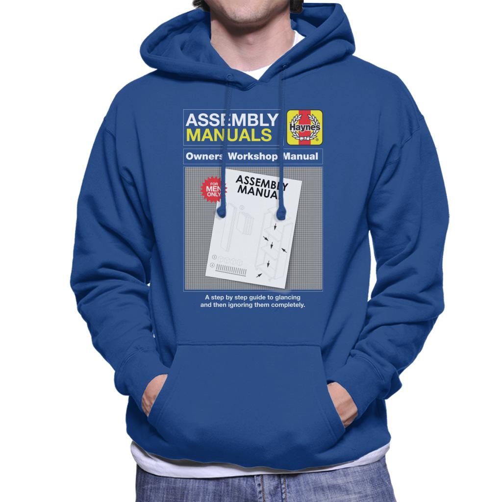 Haynes Assembly Manuals Owners Workshop Manual Men's Hooded Sweatshirt-ALL + EVERY