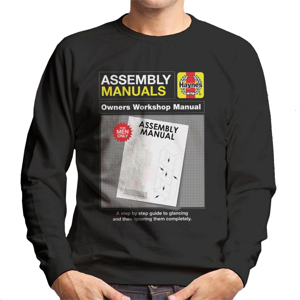 Haynes Assembly Manuals Owners Workshop Manual Men's Sweatshirt-ALL + EVERY