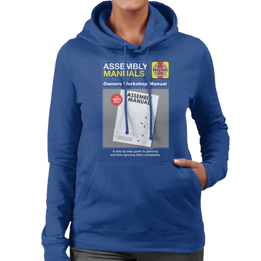 Haynes Assembly Manuals Owners Workshop Manual Women's Hooded Sweatshirt-ALL + EVERY