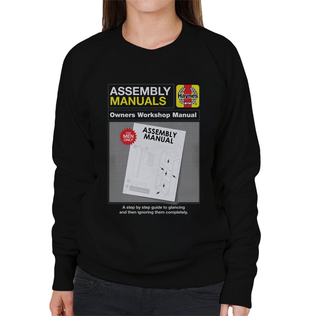 Haynes Assembly Manuals Owners Workshop Manual Women's Sweatshirt-ALL + EVERY