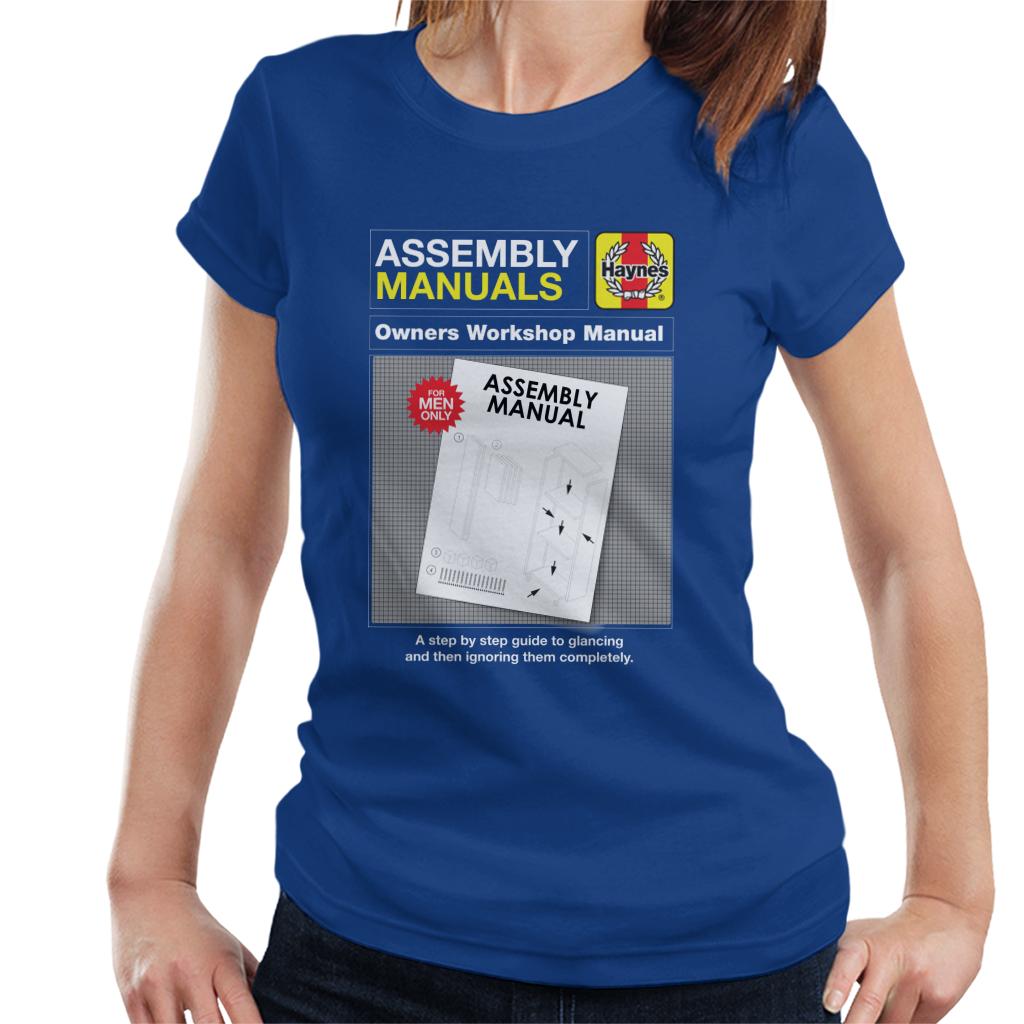 Haynes Assembly Manuals Owners Workshop Manual Women's T-Shirt-ALL + EVERY