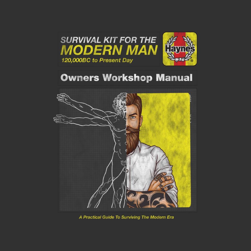 Haynes Modern Man Owners Workshop Manual Men's Hooded Sweatshirt-ALL + EVERY