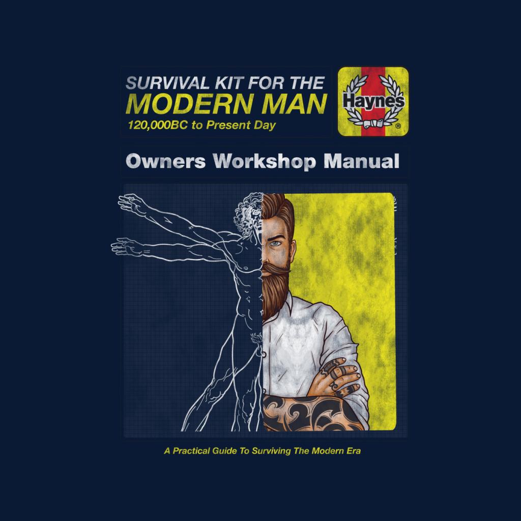 Haynes Modern Man Owners Workshop Manual Men's Hooded Sweatshirt-ALL + EVERY