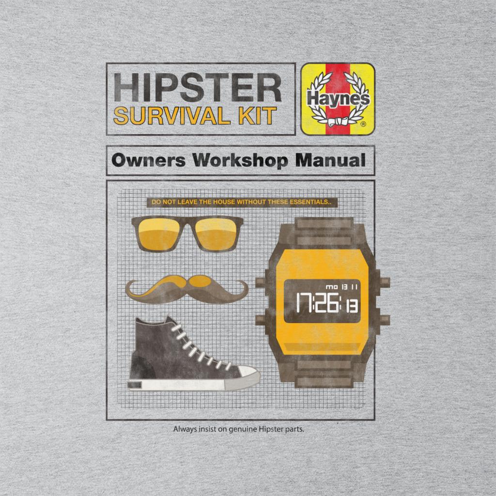 Haynes Hipster Kit Owners Workshop Manual Men's Hooded Sweatshirt-ALL + EVERY