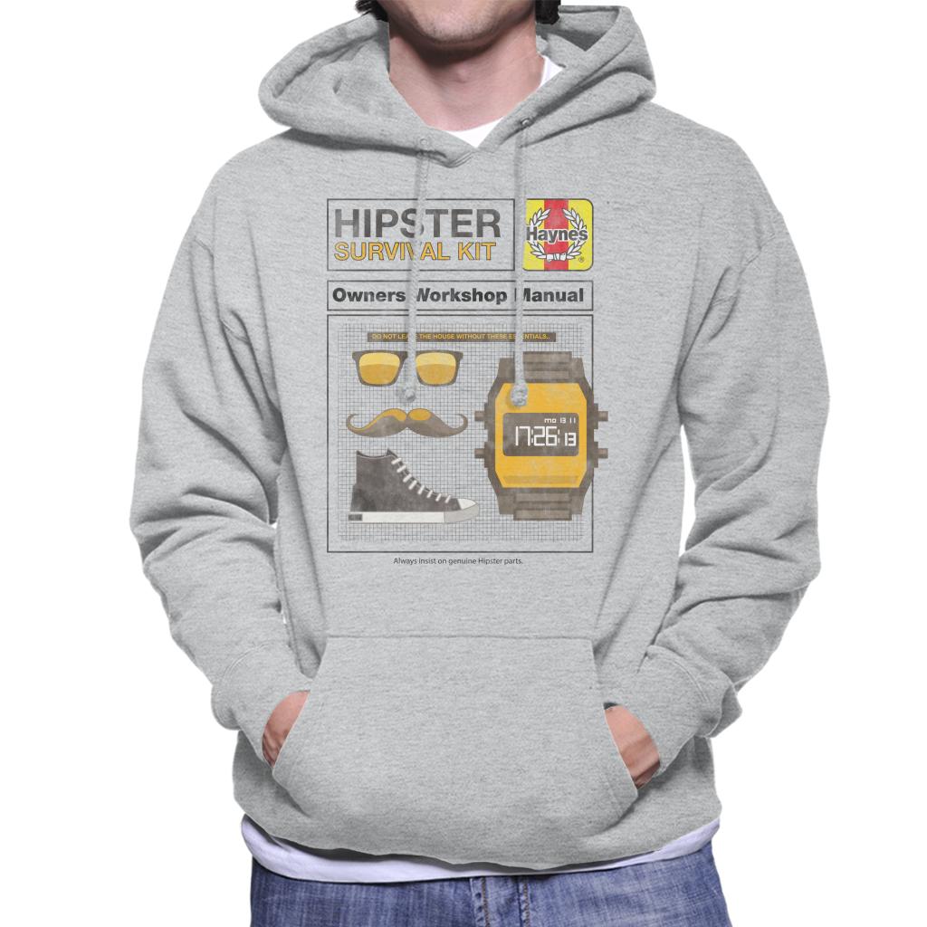 Haynes Hipster Kit Owners Workshop Manual Men's Hooded Sweatshirt-ALL + EVERY