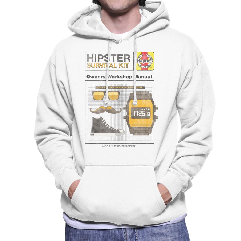 Haynes Hipster Kit Owners Workshop Manual Men's Hooded Sweatshirt-ALL + EVERY