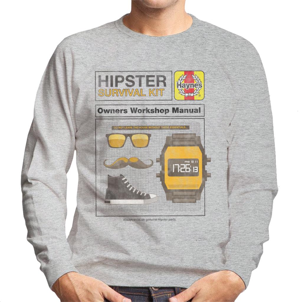 Haynes Hipster Kit Owners Workshop Manual Men's Sweatshirt-ALL + EVERY