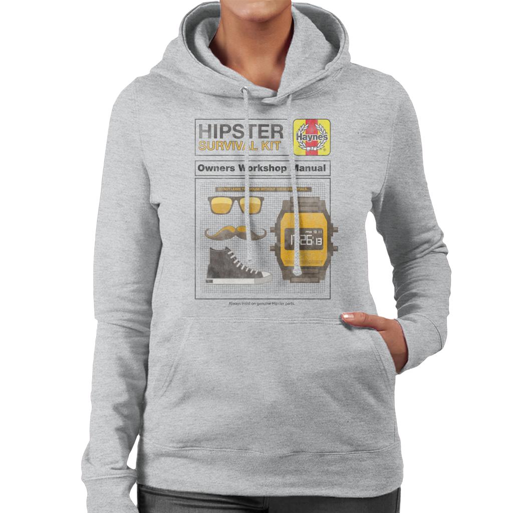 Haynes Hipster Kit Owners Workshop Manual Women's Hooded Sweatshirt-ALL + EVERY