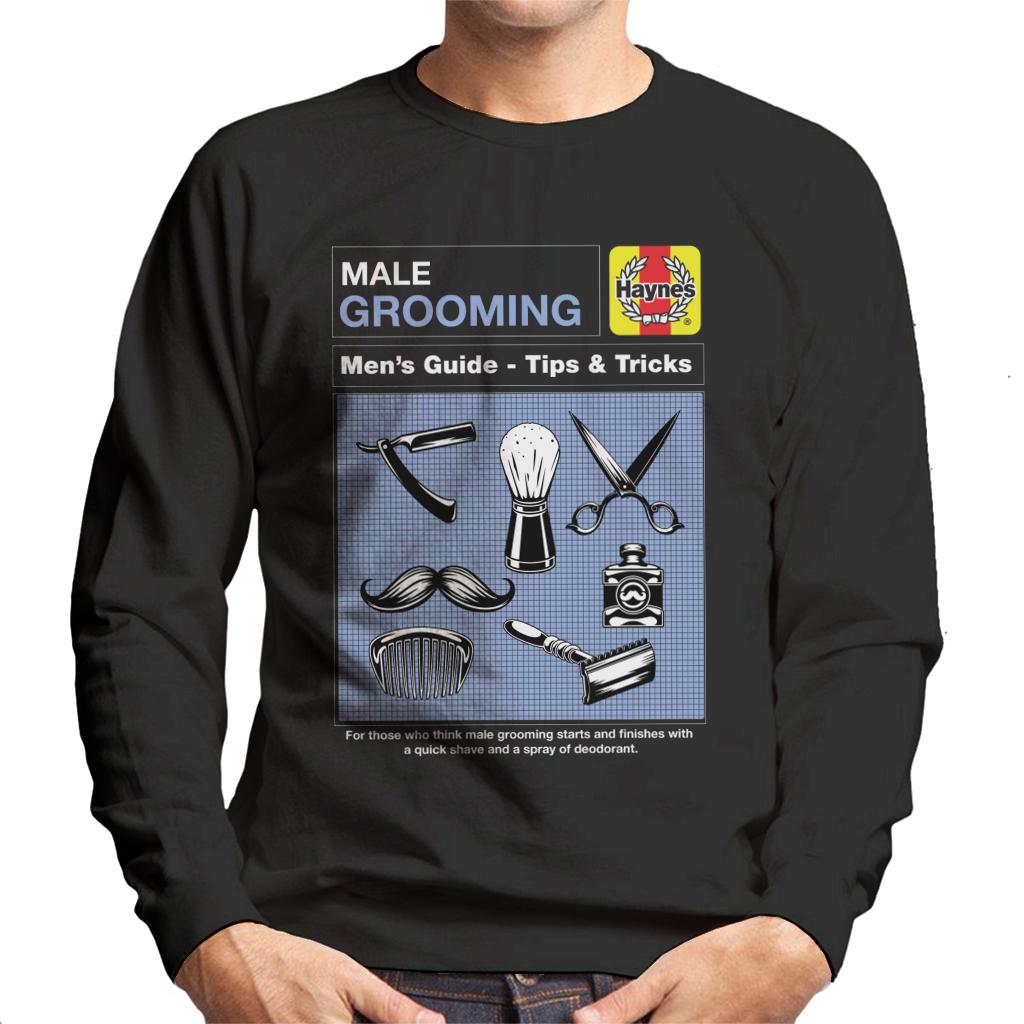 Haynes Male Grooming Tips And Tricks Men's Sweatshirt-ALL + EVERY