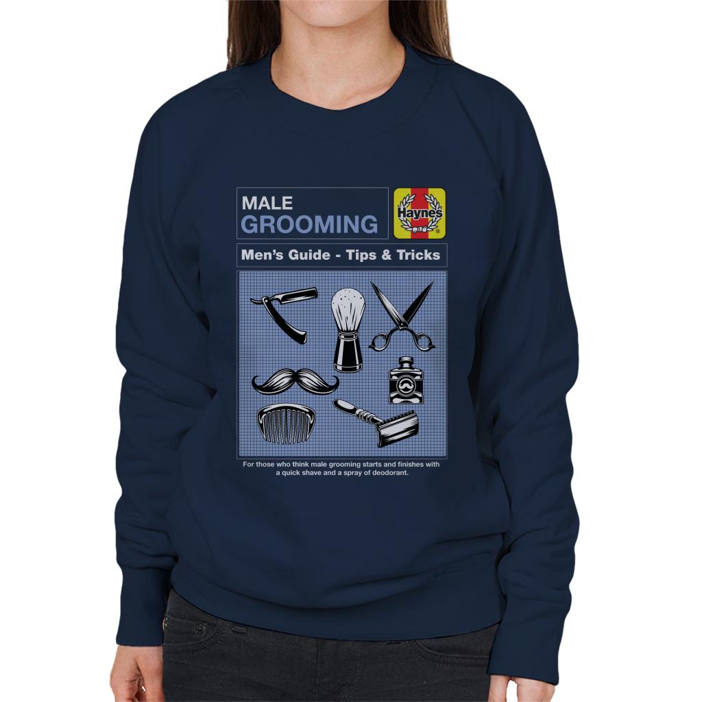 Haynes Male Grooming Tips And Tricks Women's Sweatshirt-ALL + EVERY