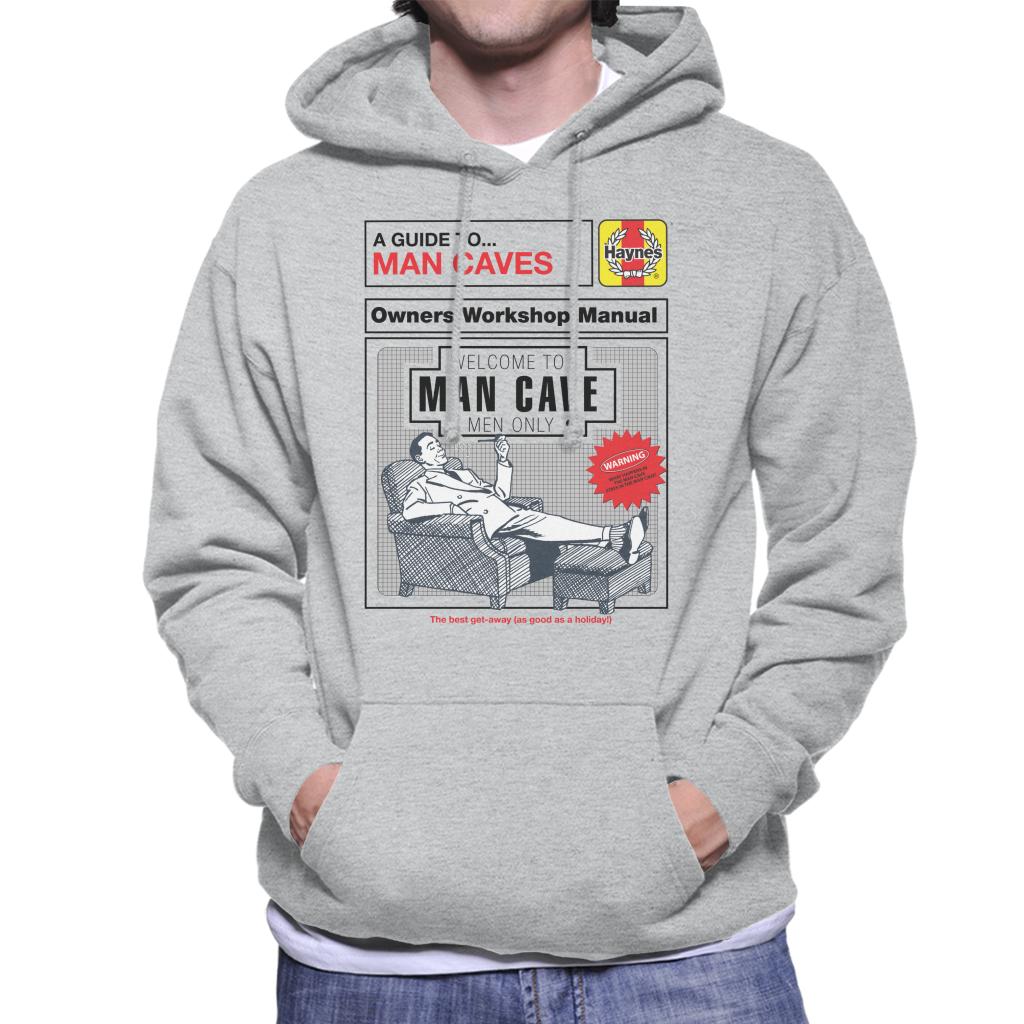 Haynes Man Caves Owners Workshop Manual Men's Hooded Sweatshirt-ALL + EVERY