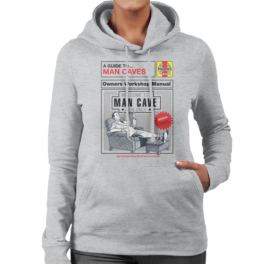 Haynes Man Caves Owners Workshop Manual Women's Hooded Sweatshirt-ALL + EVERY