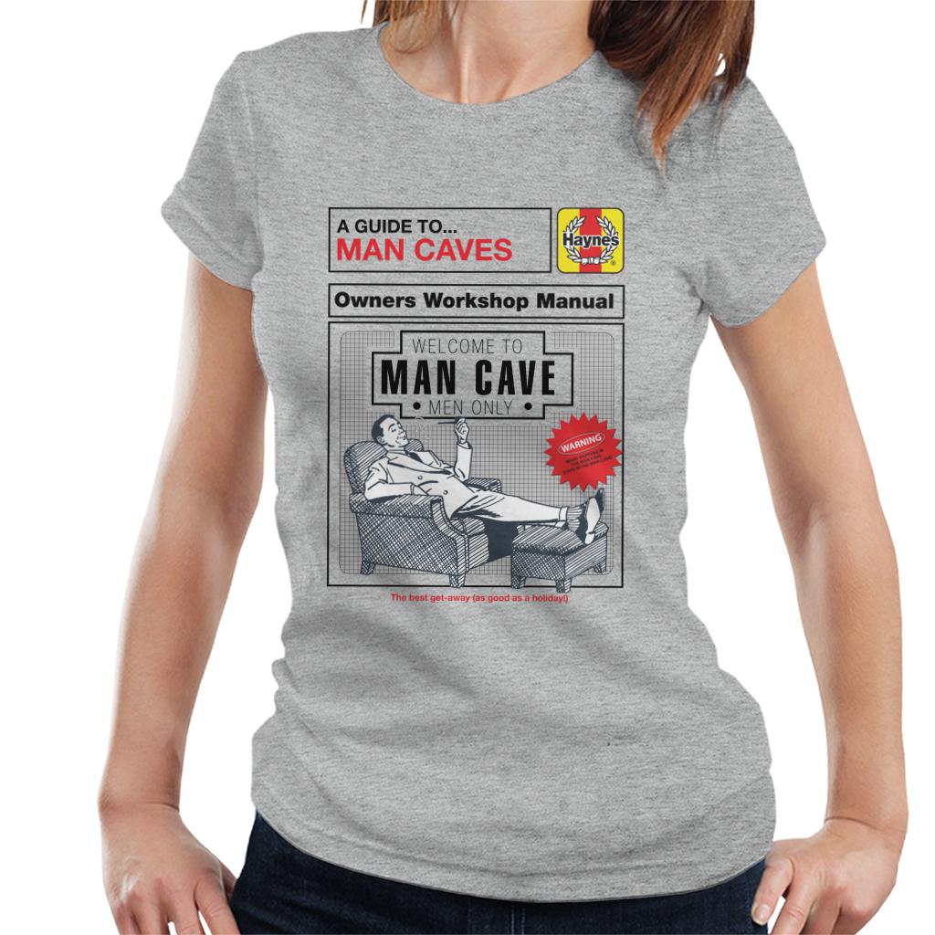 Haynes Man Caves Owners Workshop Manual Women's T-Shirt-ALL + EVERY