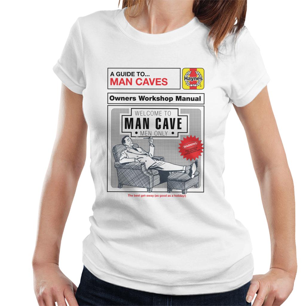 Haynes Man Caves Owners Workshop Manual Women's T-Shirt-ALL + EVERY