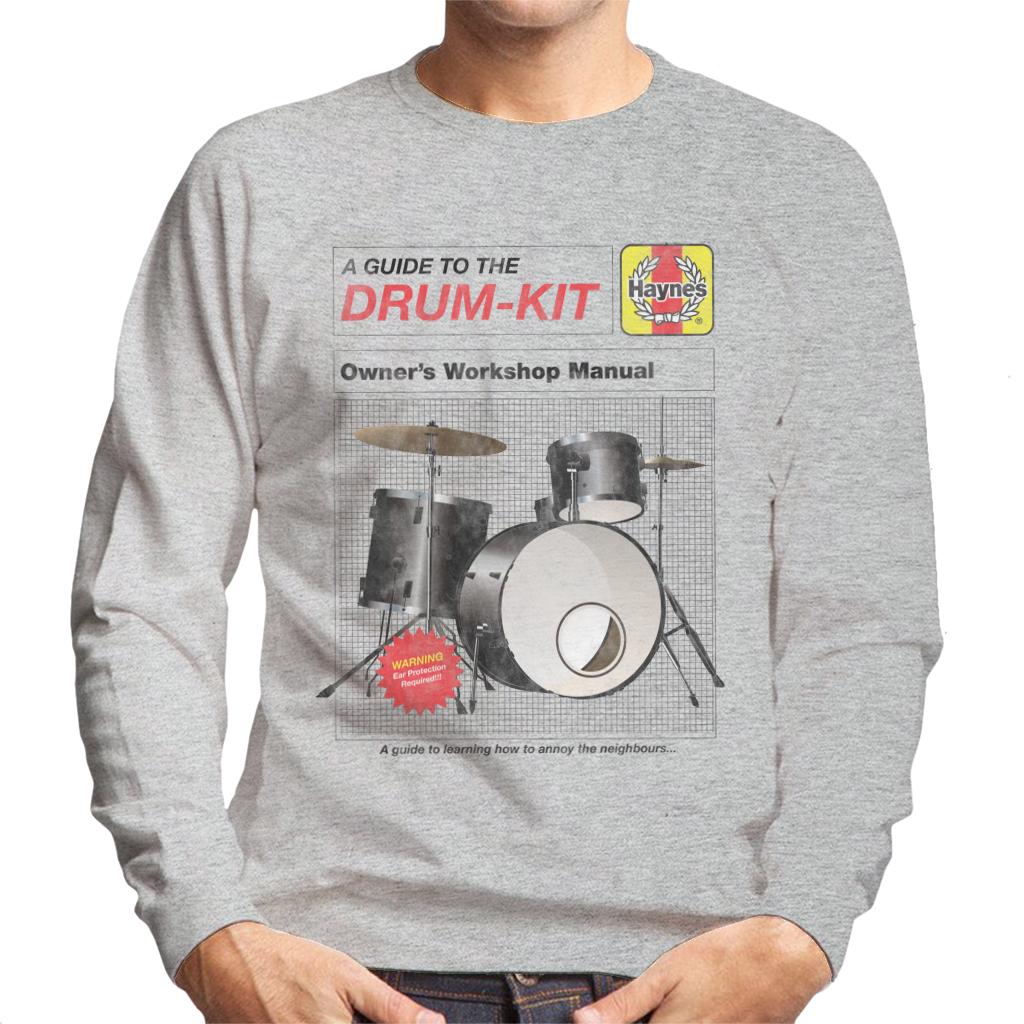 Haynes Drum Kit Owners Workshop Manual Men's Sweatshirt-ALL + EVERY