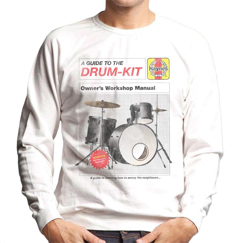 Haynes Drum Kit Owners Workshop Manual Men's Sweatshirt-ALL + EVERY