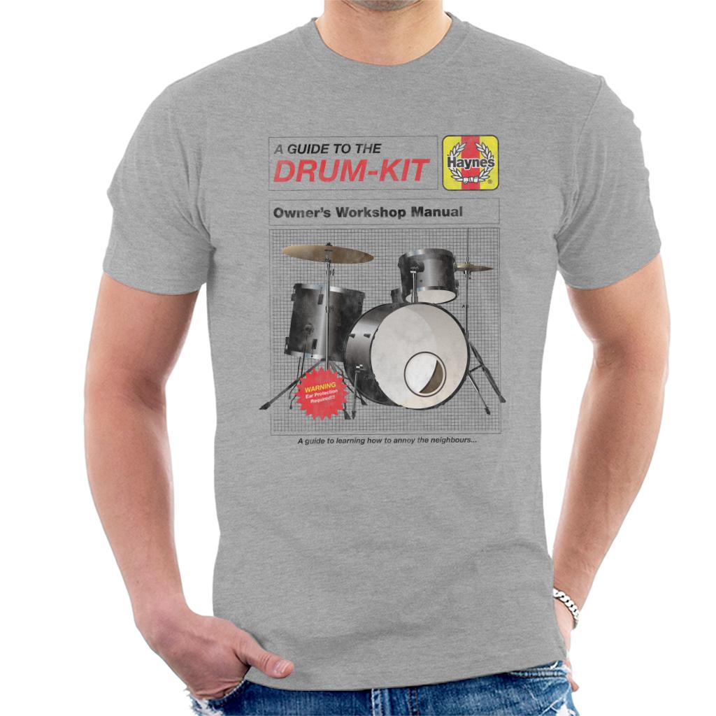 Haynes Drum Kit Owners Workshop Manual Men's T-Shirt-ALL + EVERY