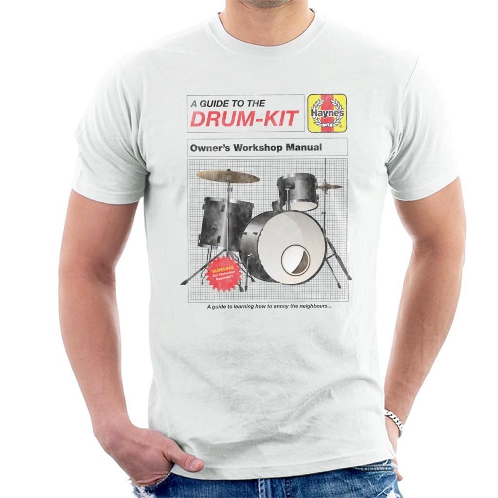 Haynes Drum Kit Owners Workshop Manual Men's T-Shirt-ALL + EVERY