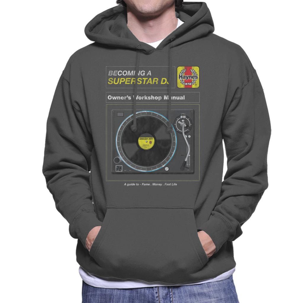 Haynes Superstar DJ Owners Workshop Manual Men's Hooded Sweatshirt-ALL + EVERY