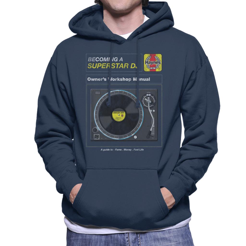 Haynes Superstar DJ Owners Workshop Manual Men's Hooded Sweatshirt-ALL + EVERY