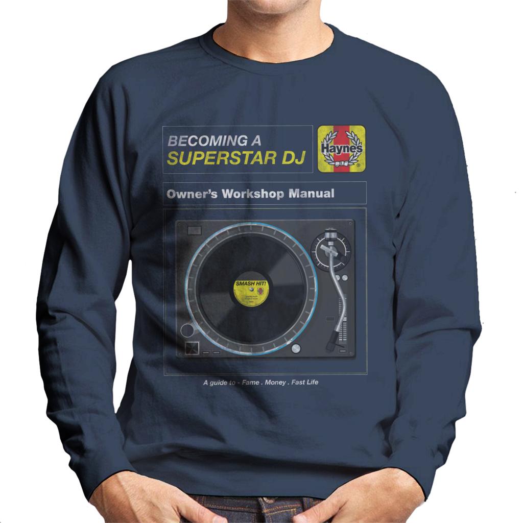 Haynes Superstar DJ Owners Workshop Manual Men's Sweatshirt-ALL + EVERY