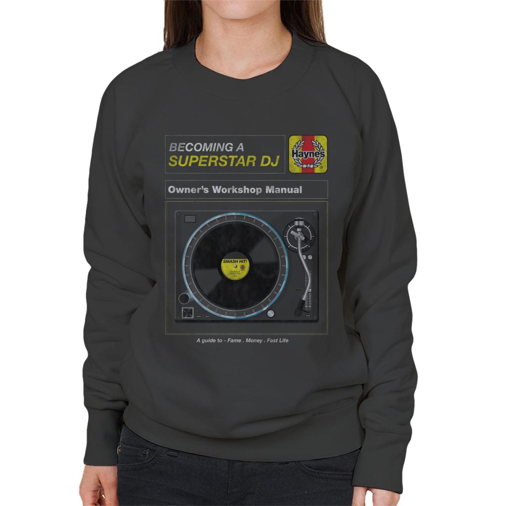 Haynes Superstar DJ Owners Workshop Manual Women's Sweatshirt-ALL + EVERY