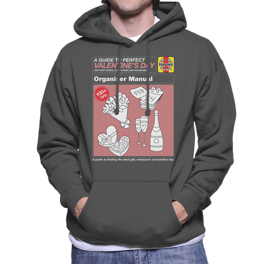 Haynes Perfect Valentines Organiser Manual Men's Hooded Sweatshirt-ALL + EVERY