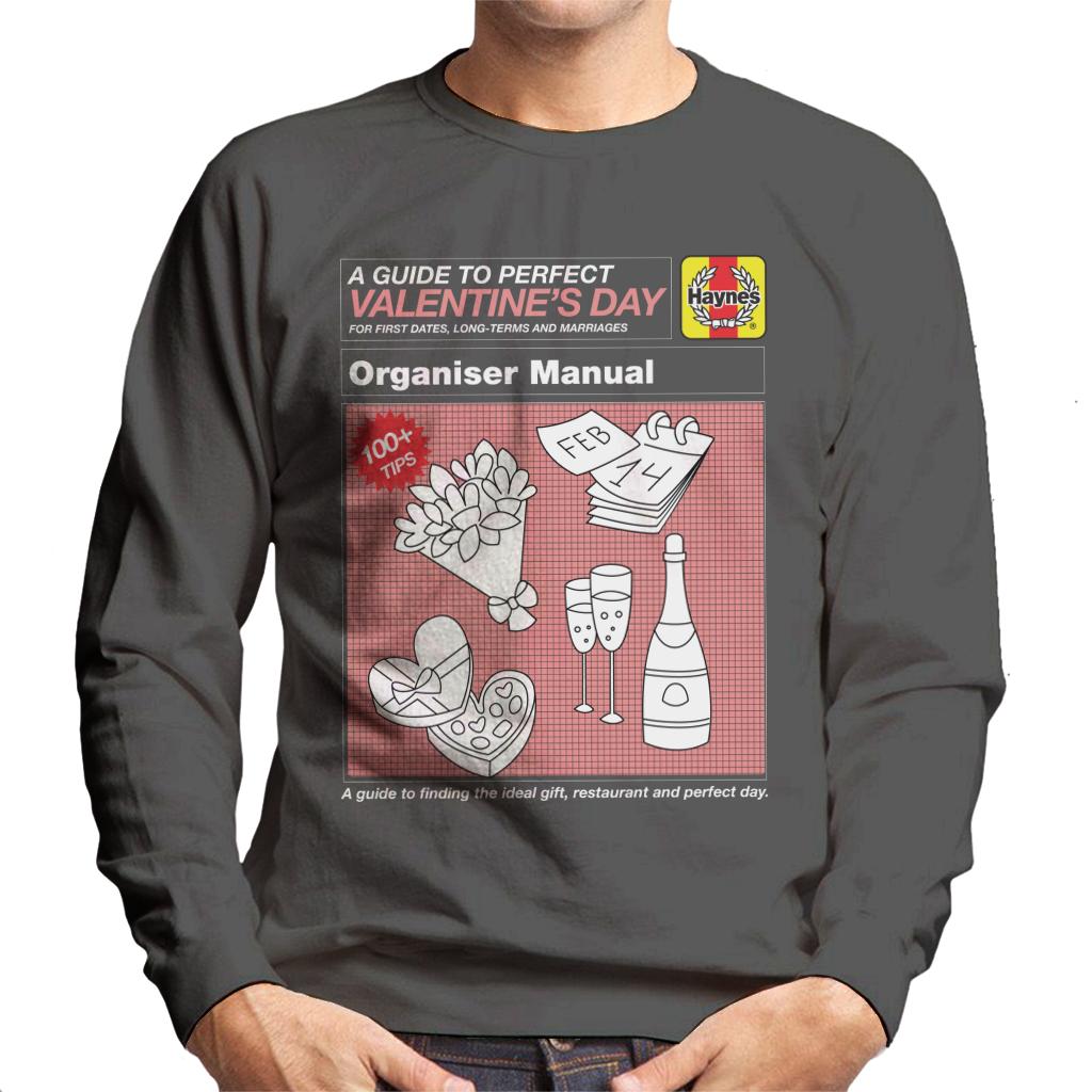 Haynes Perfect Valentines Organiser Manual Men's Sweatshirt-ALL + EVERY