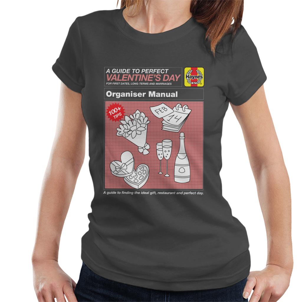 Haynes Perfect Valentines Organiser Manual Women's T-Shirt-ALL + EVERY