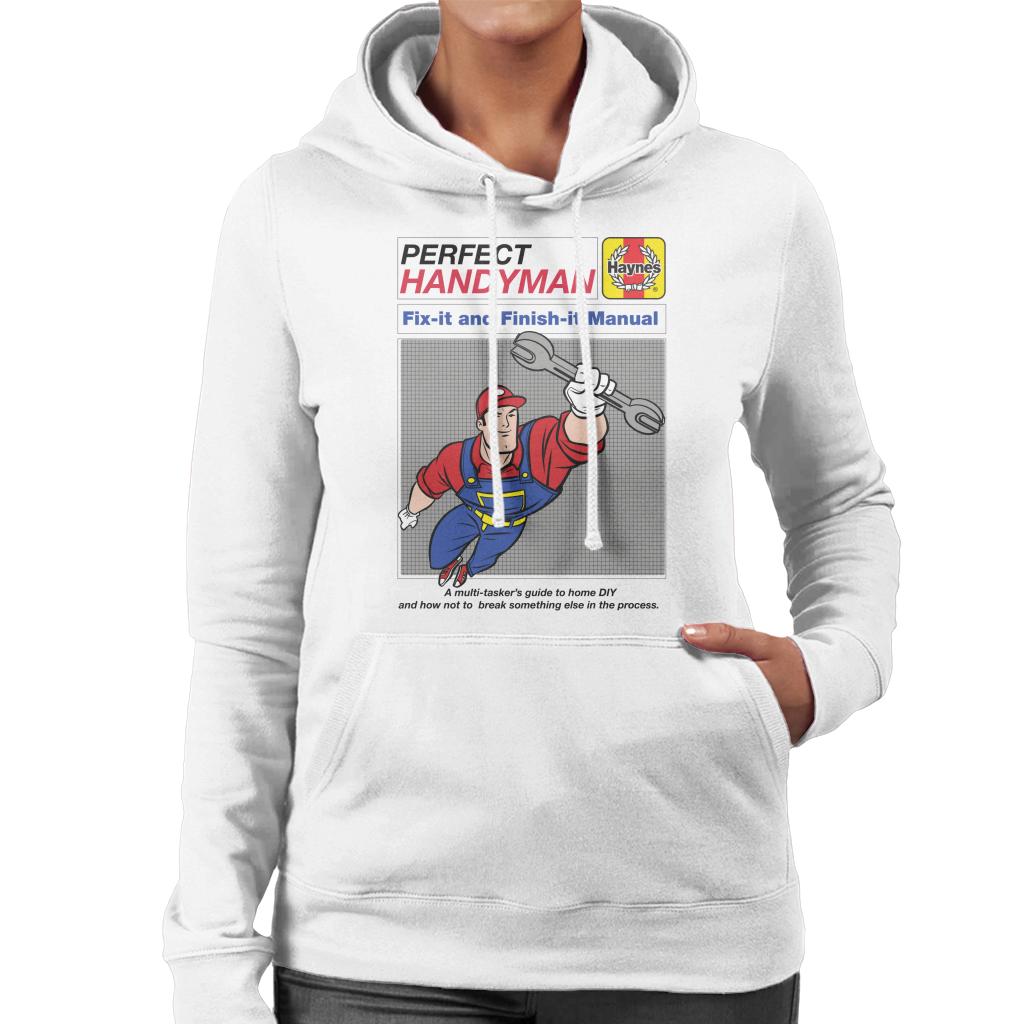 Haynes Handyman Fix It And Finish It Manual Women's Hooded Sweatshirt-ALL + EVERY