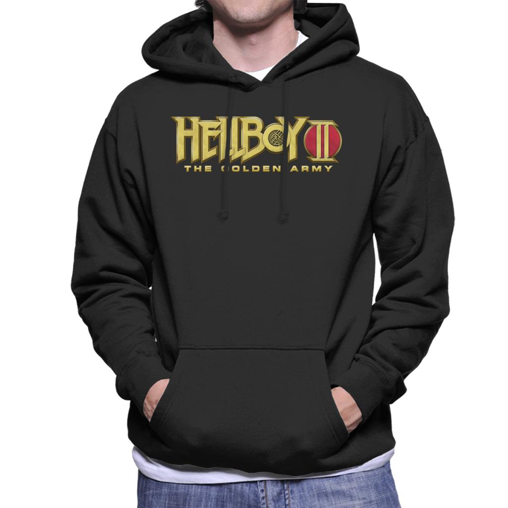 Hellboy II The Golden Army Logo Men's Hooded Sweatshirt-ALL + EVERY