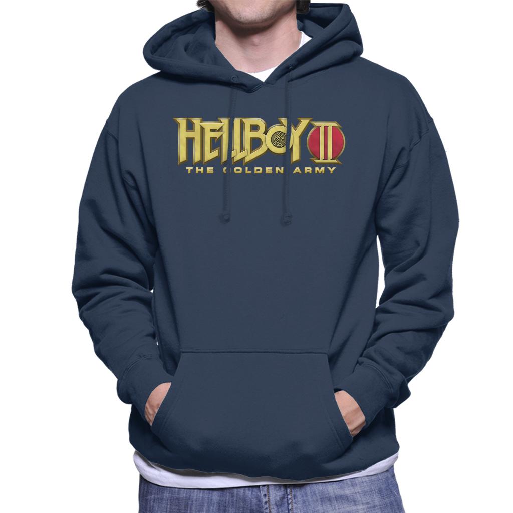 Hellboy II The Golden Army Logo Men's Hooded Sweatshirt-ALL + EVERY