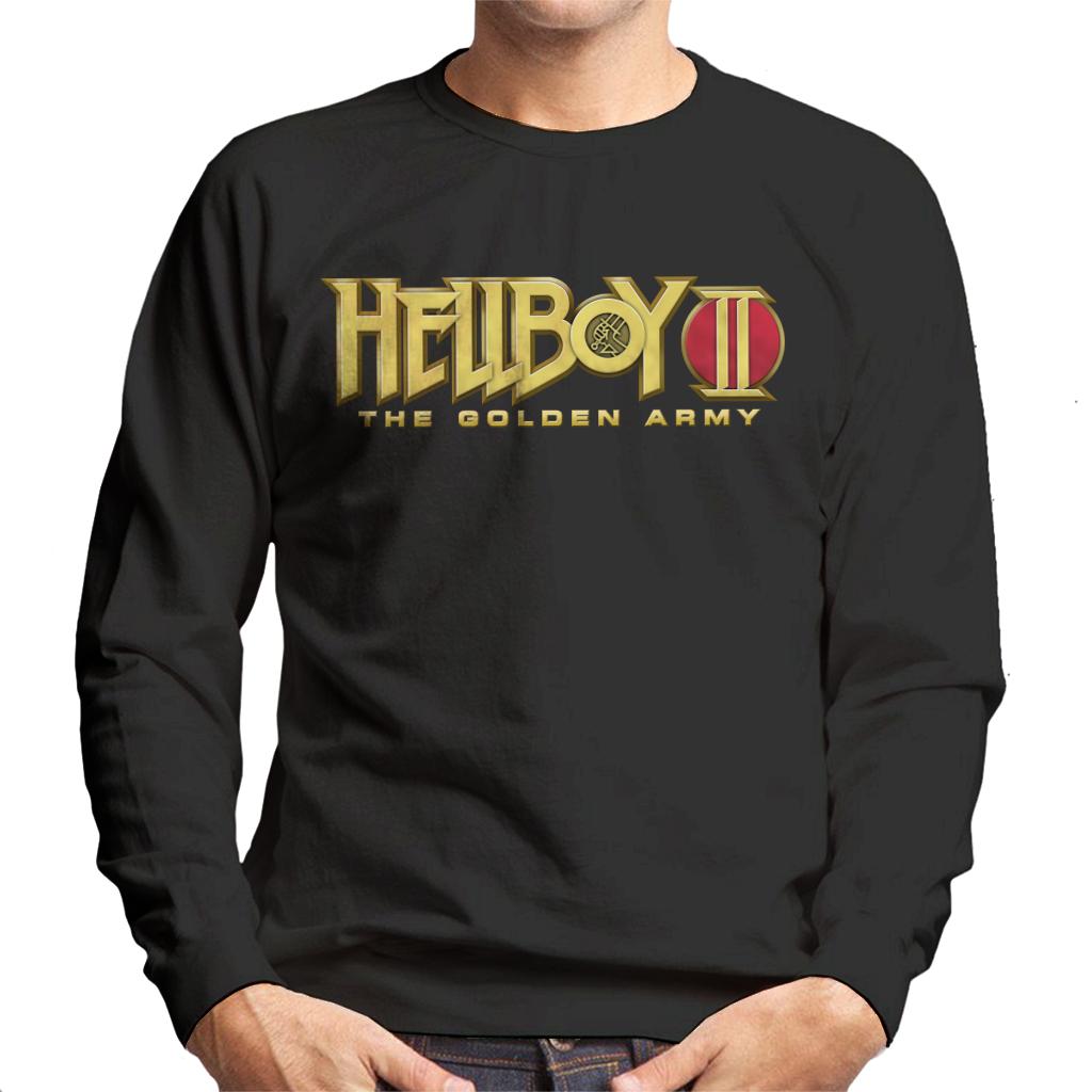 Hellboy II The Golden Army Logo Men's Sweatshirt-ALL + EVERY