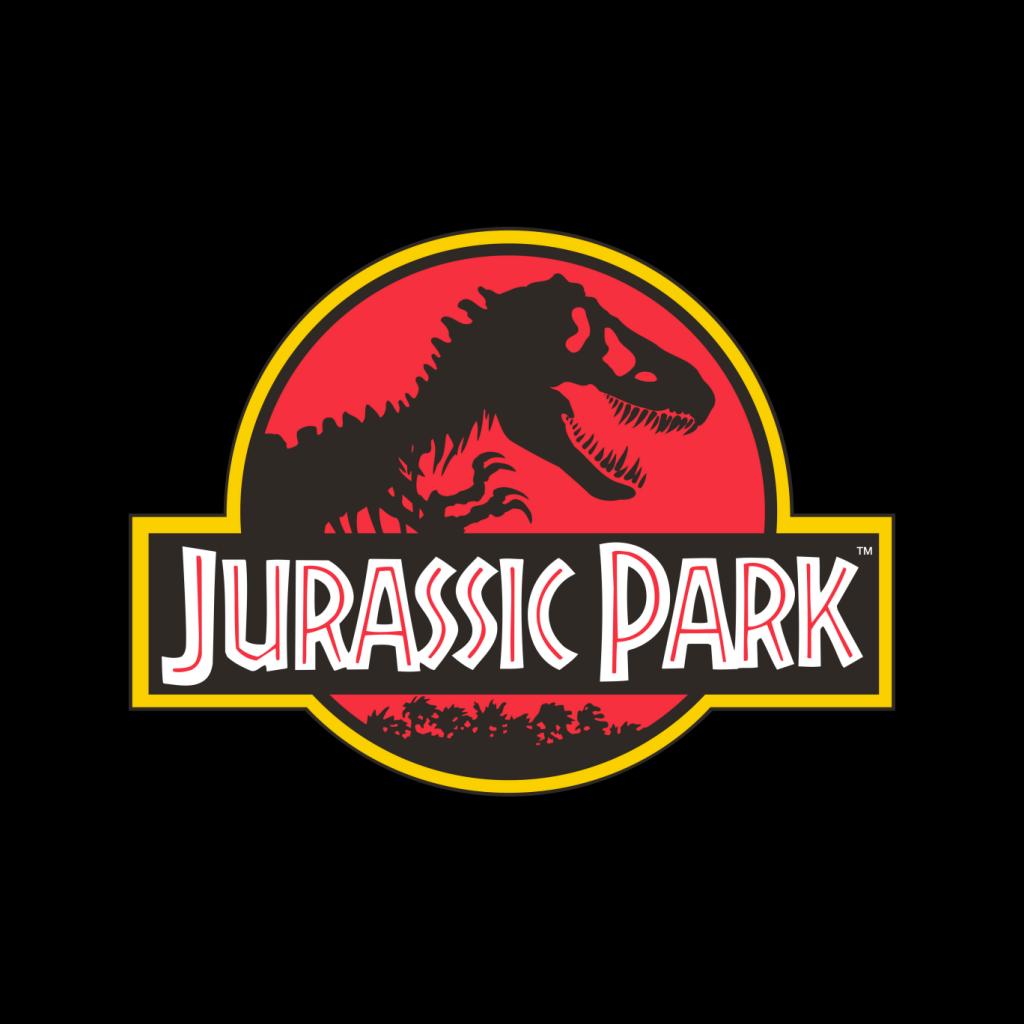 Jurassic Park Classic Logo Men's T-Shirt-ALL + EVERY