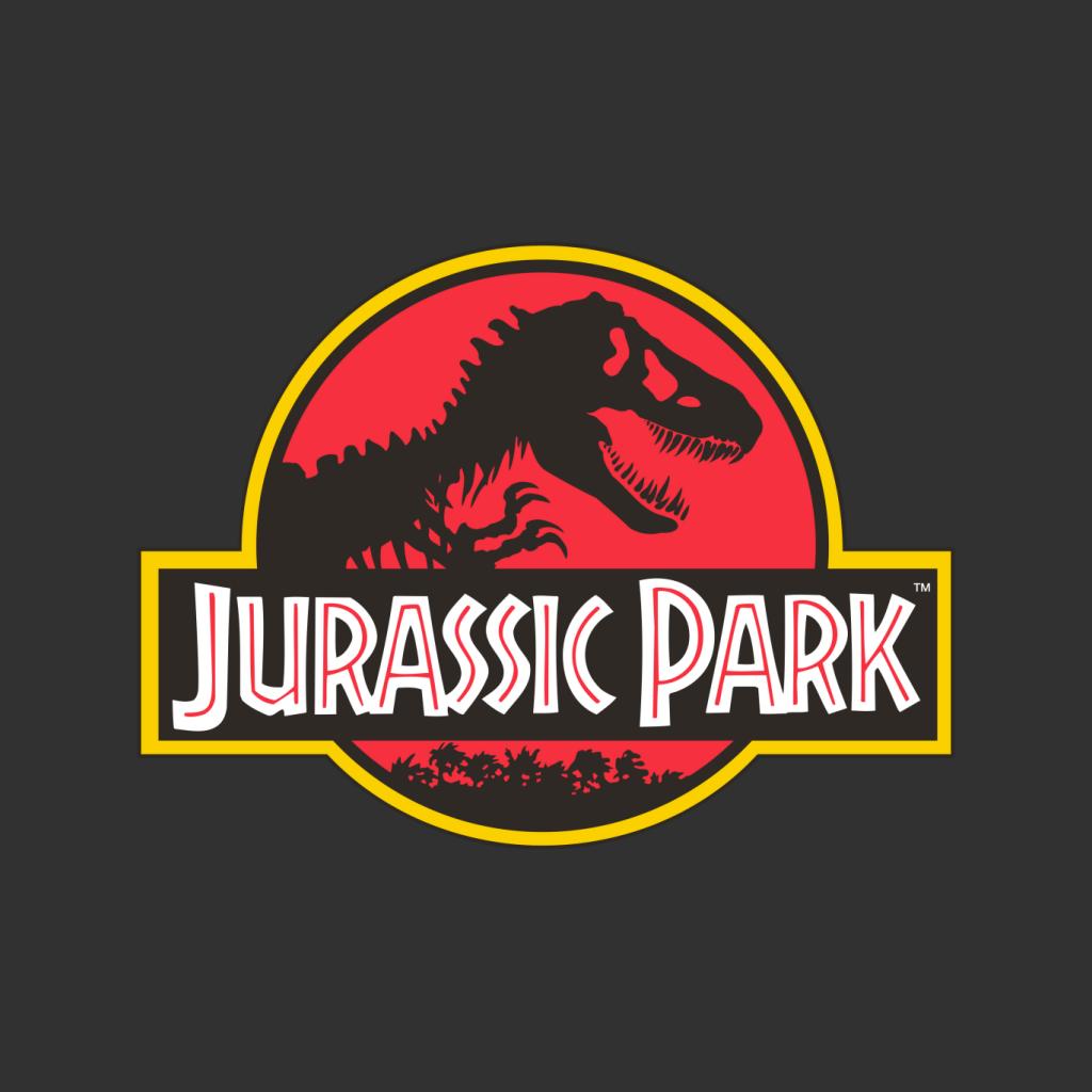 Jurassic Park Classic Logo Men's T-Shirt-ALL + EVERY