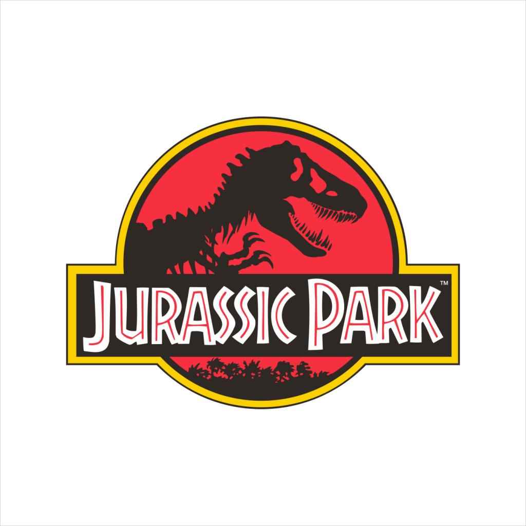 Jurassic Park Classic Logo Men's T-Shirt-ALL + EVERY