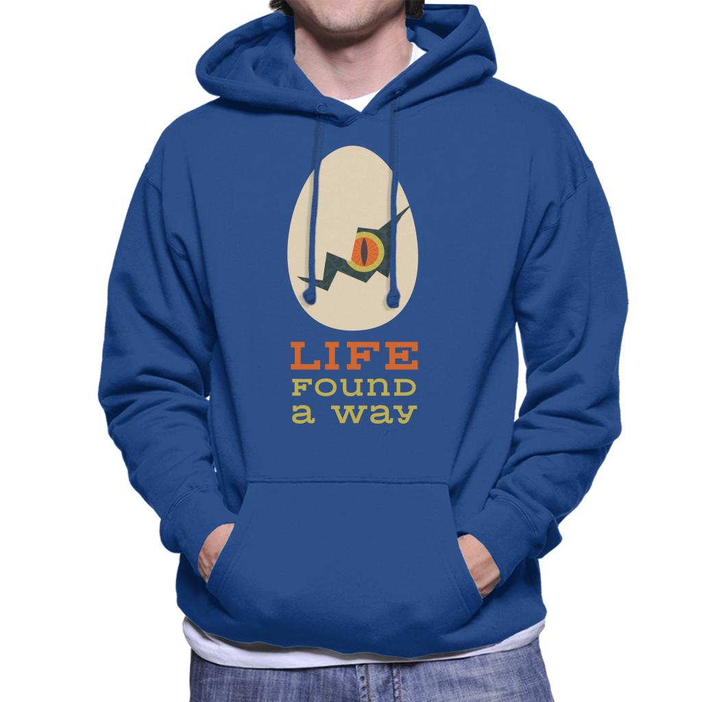 Jurassic Park The Baby Dinosaur Life Found A Way Men's Hooded Sweatshirt-ALL + EVERY