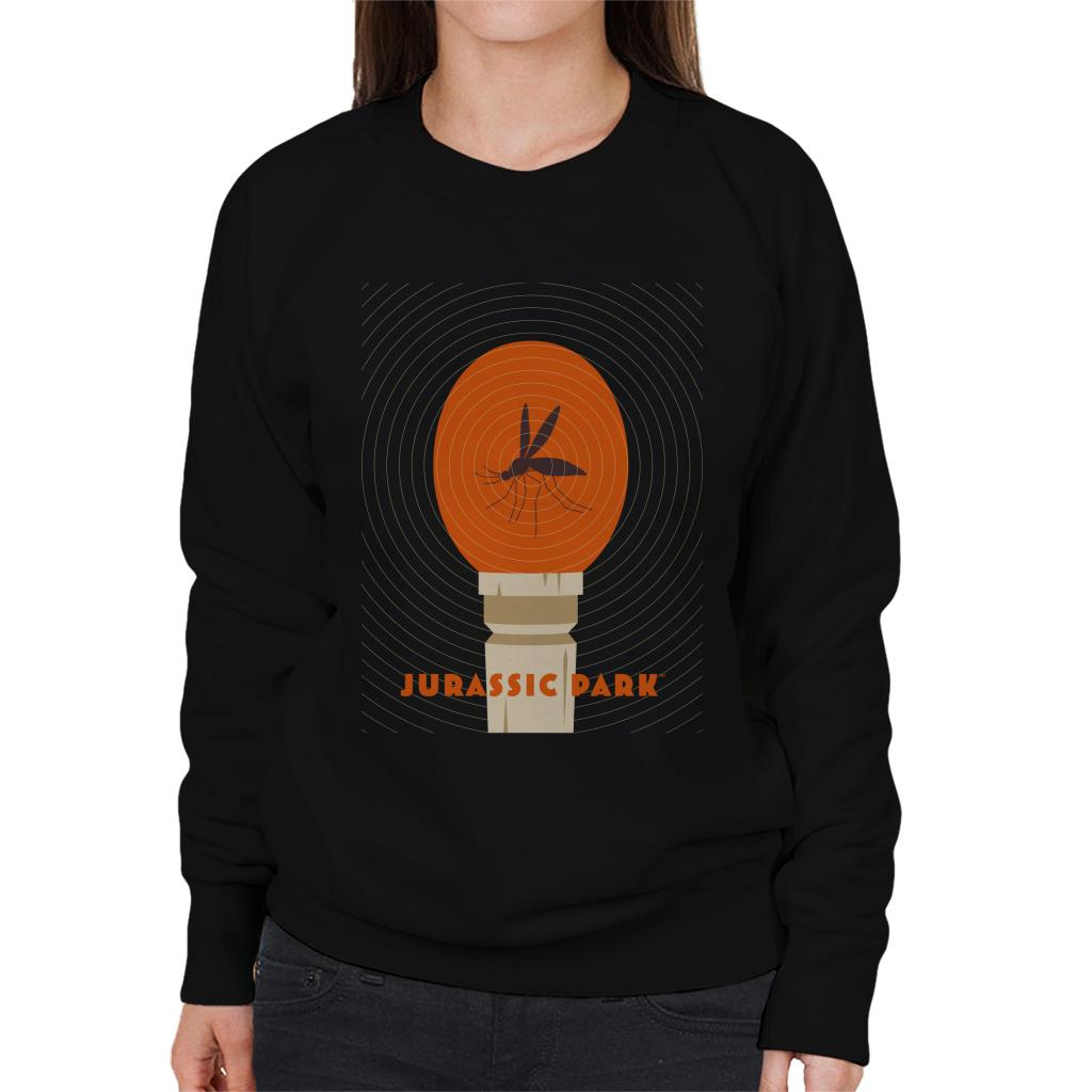 Jurassic Park Mosquito In Amber Women's Sweatshirt-ALL + EVERY